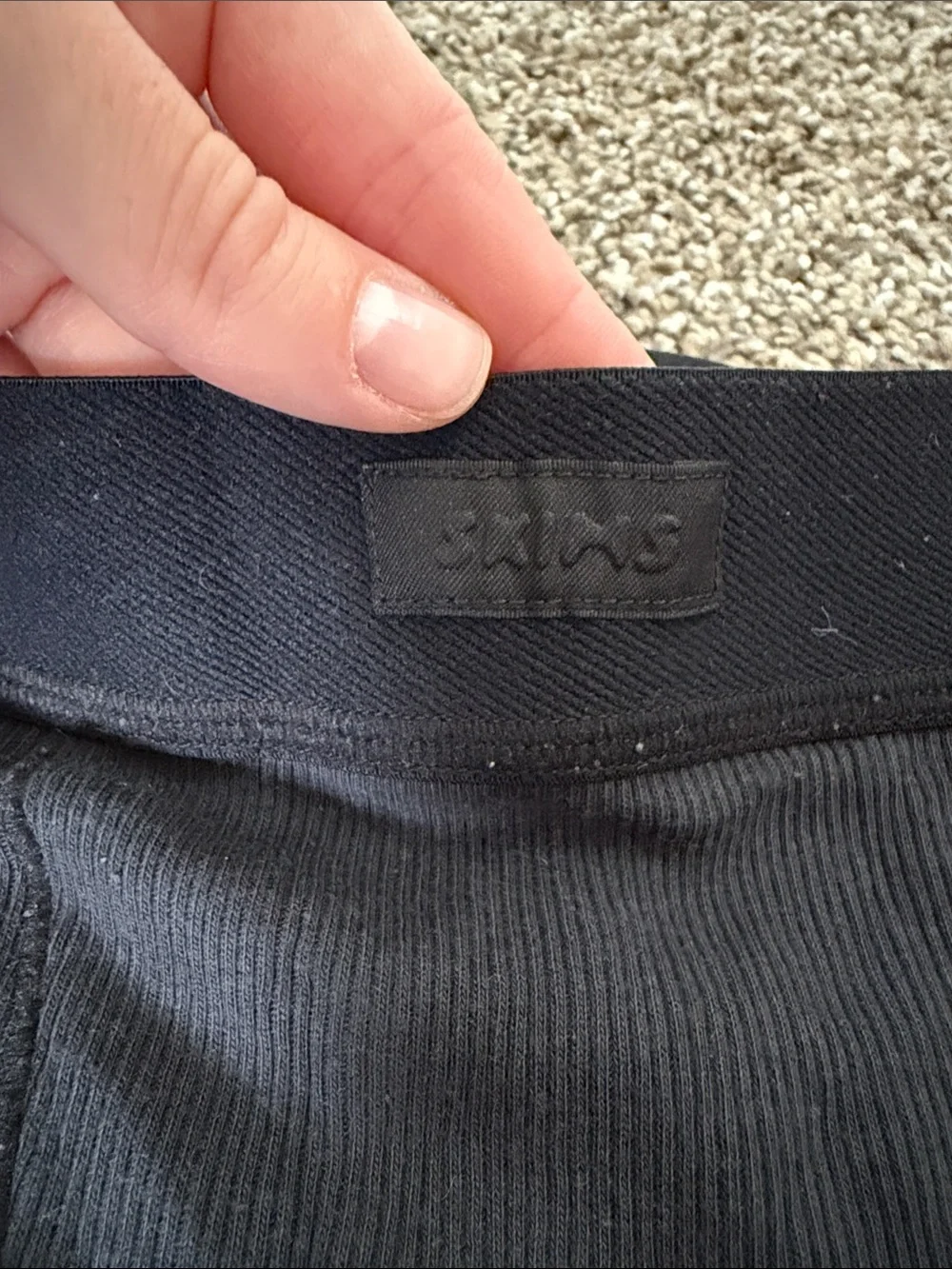 SKIMS Cotton Rib Boxer Shorts